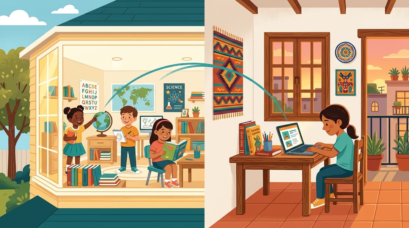 Homeschool en Latinoamérica vs. Estados Unidos: lo que podemos aprender (y lo que no aplica)